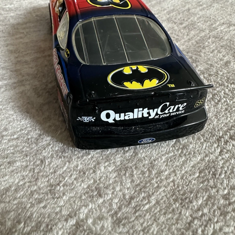 Dale Jarrett 88 Quality Care BATMAN 1998 Ford Nascar Diecast Car Revall 1:24 - Image 4 of 4
