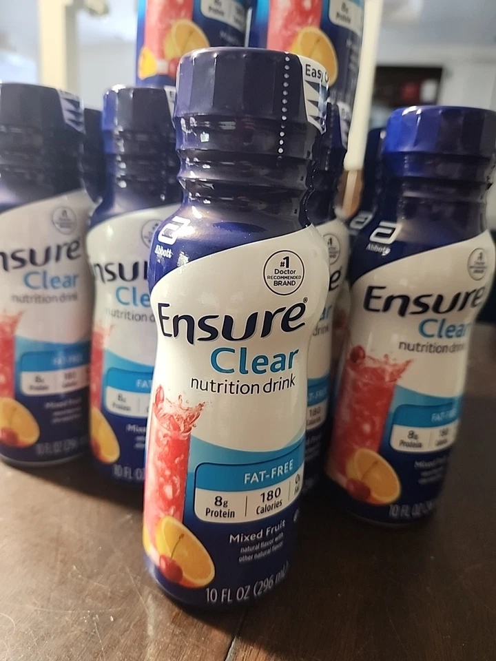 17 botellas de fruta mixta Ensure Clear Nutrition Drink 10 fl oz Foto 3 de 3