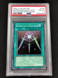 Swords of Revealing Light LOB-101 1st Edition Super Rare