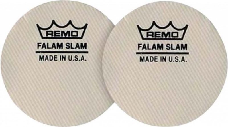 Remo KS-0004-PH Bass Drum Falam Slam Pad 4"" Twin Pack