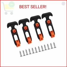 COOLOGIN Rubber Flexible T-Handle Hasp Draw Latch for Tool Box, Cooler, Golf Car