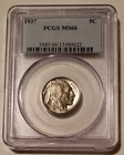 PCGS 1937 Buffalo Nickel MS66