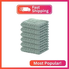 Yoofoss Muslin Baby Washcloths 100 Organic Cotton Face Towels 6 Pack Wash Cloth