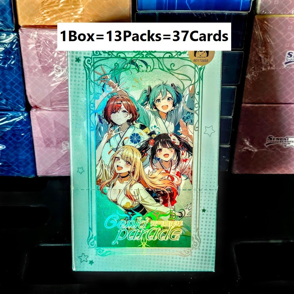 Genki Parade Vol3 Spicy Booster Box 13 Pack Trading Card Goddess