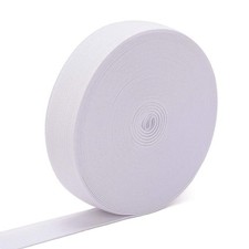 Airisoer Elastic Bands for Sewing 1 Inch 32 Yards White Knit Elastic Spool Hi...