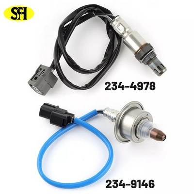 2PCS Oxygen O2 Sensor Upstream & Downstream Fur 2015-2020 Honda Fit L4 1.5L