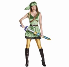 Disfraz Legend of Zelda Link para mujer adulto pequeño