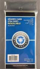CSP - PSA Graded Card Sleeves Perfect Fit PSA Slabs 100 200 500 1000 2500 5000