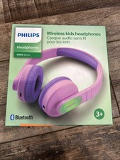 PHILIPS Kids Wireless On-Ear Headphones, Volume Limited Wireless Bluetooth Kids