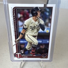 Topps 2025 Series 1 Brooks Lee Minnesota Twins #317 (Rookie RC)