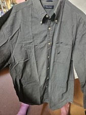 Nautica Men's Checkered Shirt Large 100 Cotton