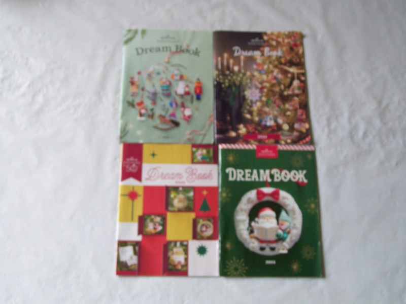 Hallmark Keepsake Dream Books 2021, 22 ,23, 24