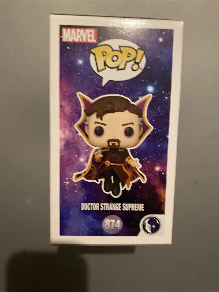 Funko POP! Marvel What If' - Doctor Strange Supreme, exclusivo de Brilla en la Oscuridad Foto 2 de 4
