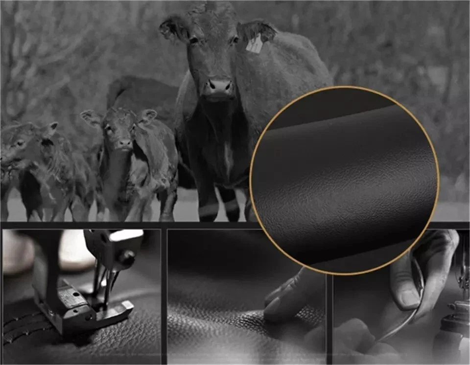 Bonita cubierta de volante negra 38 cm/15 pulgadas para Mercedes Benz nueva imitación cuero Foto 4 de 4