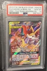 2019 Pokemon SM Black Star Tag Team #SM230 FA Charizard & Braixen GX - PSA 10