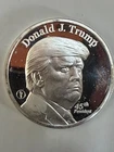 Donald J. Trump 45th President Coin 1 Troy Oz .999 Fine Silver Round Medal