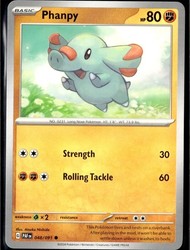 Phanpy 048/091 Paldean Fates