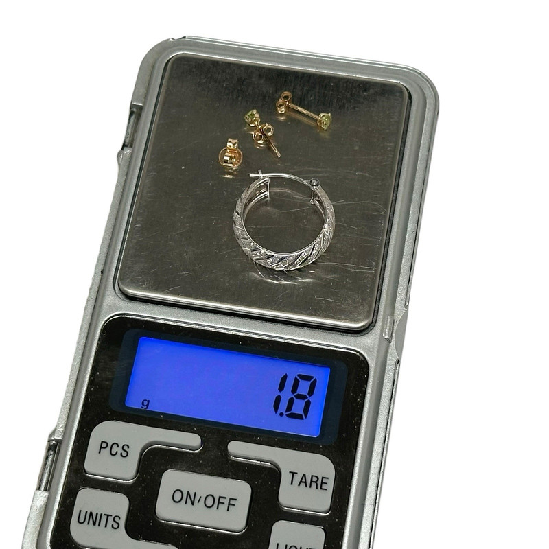 14K SOLID YELLOW GOLD JEWELRY FOR SCRAP - 1.8g
