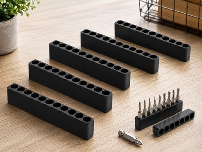 5x Bitbox Leer Bithalter Schraubendreher Bit Aufbewahrung Organizer Box Set