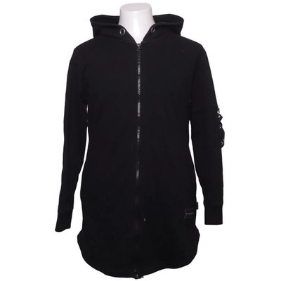 RF Visconti, Kapuzenpullover, Größe: M, Schwarz, Einfarbig, Herren #0ti