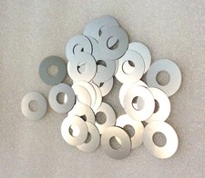 20pcs Flat Washer Gasket Shim Stainless Steel ID 12mm x OD 30mm x Thin 0.2mm NEW