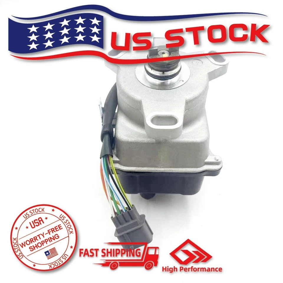 OEM Ignition Distributor For 1999-2001 Honda CRV CR-V 8 Prong Plug 30100-P6T-T01 Foto 3 de 4