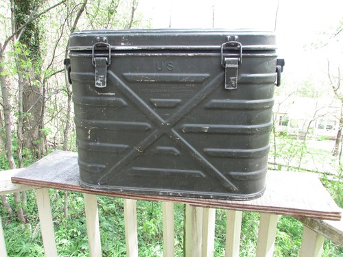 Vintage,US Military Army Mermite, Field Food Container , Knapp, Lasco, 68', 62'