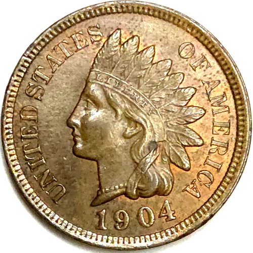 1904 Indian Head Penny - Uncirculated (Lot#5)