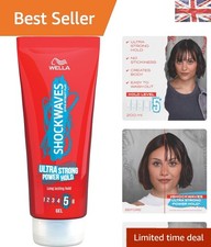 Image of 24-Hour Ultra Strong Hold Hair Gel, 200ml - Clean Finish, Mens Styling Essential