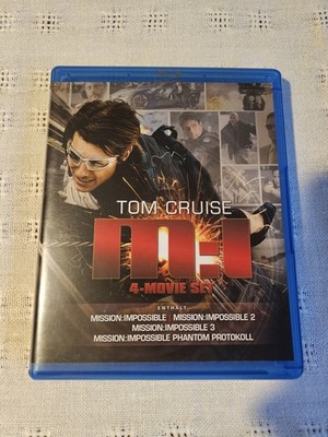 Mission: Impossible - The Ultimate Missions 1 - 4 Blu Ray