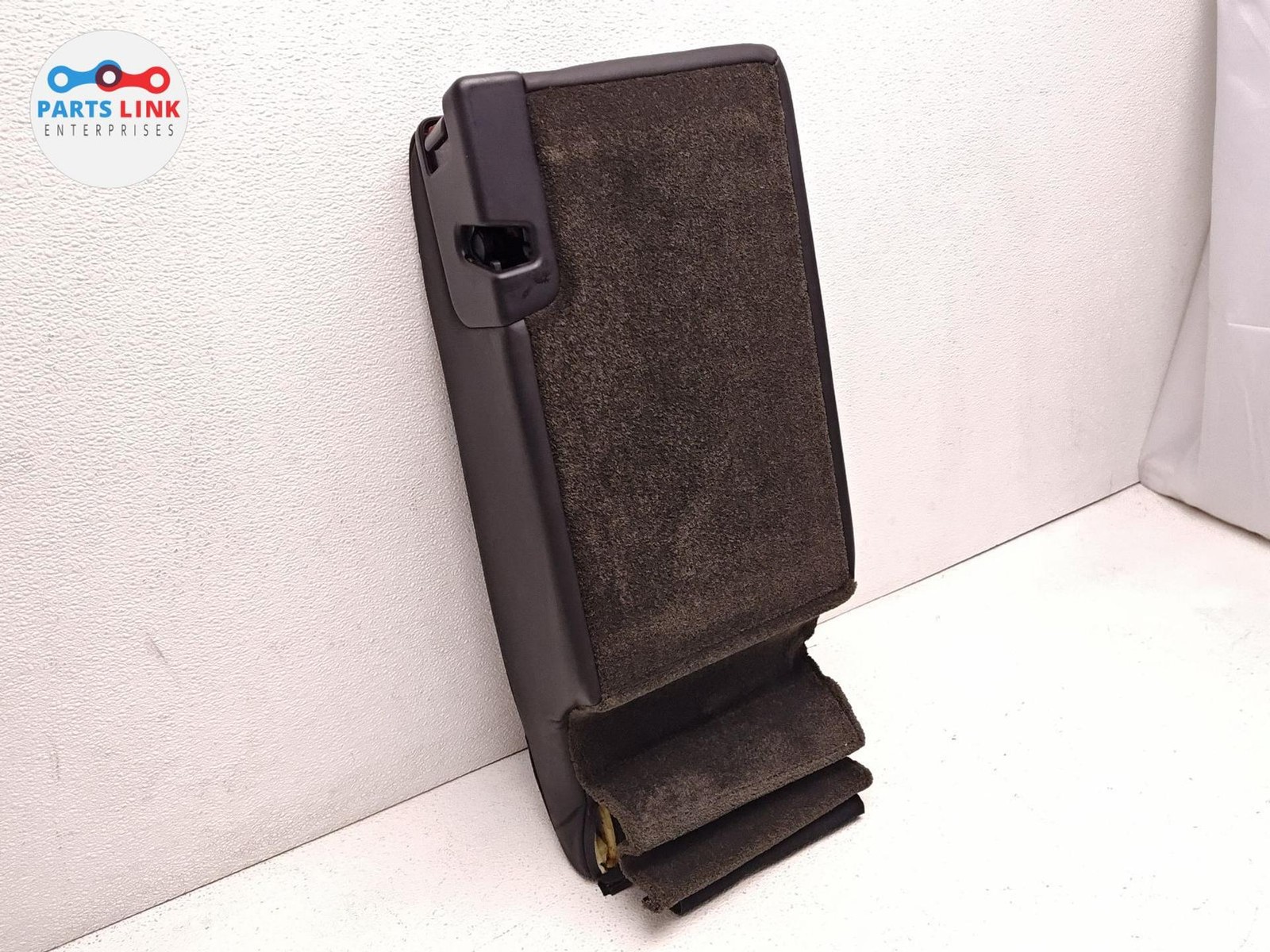 2016-20 BENTLEY BENTAYGA REAR SEAT ARMREST CUPHOLDER CONSOLE TRIM LID EBONY 636