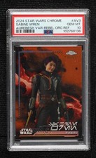 2024 Topps Chrome Star Wars Rebel Orange Refractor 6/25 Sabine Wren AV-3 z7j
