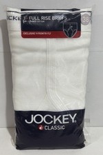Jockey Mens 1997 Vintage Classic Inverted Y Fly Brief 3 Pack Size 38 NOS USA