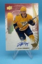 2022-23 Upper Deck Premier Autographs #116 Juuso Parssinen Nashville Predators