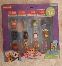 ADOPT ME Pets Multipack Series 1 Mini Figures 12 Set Toy New in Sealed Box NWT