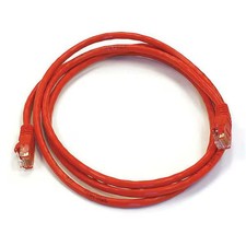 Monoprice Ethernet Cable,Cat 6,Red,5 ft. 3432 Monoprice 3432 844660034322 Red