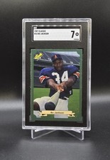 1987 Classic BO JACKSON Rookie Card #15 SGC 7 NM Auburn Tigers KC Royals