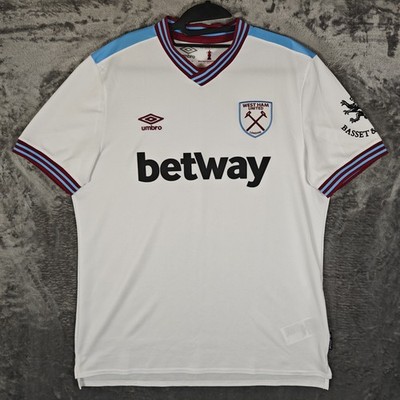 West Ham United 2016/2017 Auswärts Fußball Trikot Umbro XL Extra Large