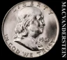 1961-D Franklin Half Dollar - Choice Gem Brilliant Uncirculated+++ #L3358