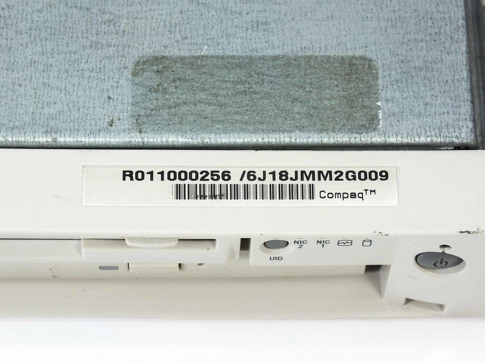 Compaq R0011000256 ProLient DL320 Server 1.0 GHz 1x40GB HDD 256MB RAM 1U As-Is - Image 2 of 4