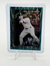2025 Topps Chrome Update - Edgar Quero Aqua Raywave /299 #USC165