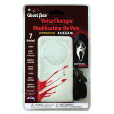 Scream 25th Anniversary Deluxe Voice Changer 6 Scary Modes - Fun World