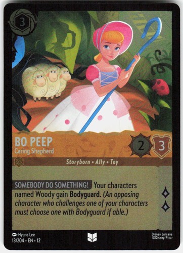 Bo Peep - Caring Shepherd 13/204 Wilds Unknown Cold Foil