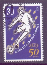 Cyprus  2004  U.E.F.A., CTO.