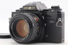 [ Near MINT ] Minolta New X-700 35mm Film Camera MD 50mm f1.4 Lens From JAPAN