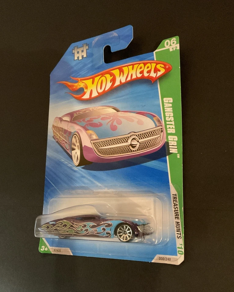 Hot Wheels Cars 3 TREASURE HUNT Gangster Grin ‘54 Lincoln Continental ‘58 Impala - Image 3 of 4