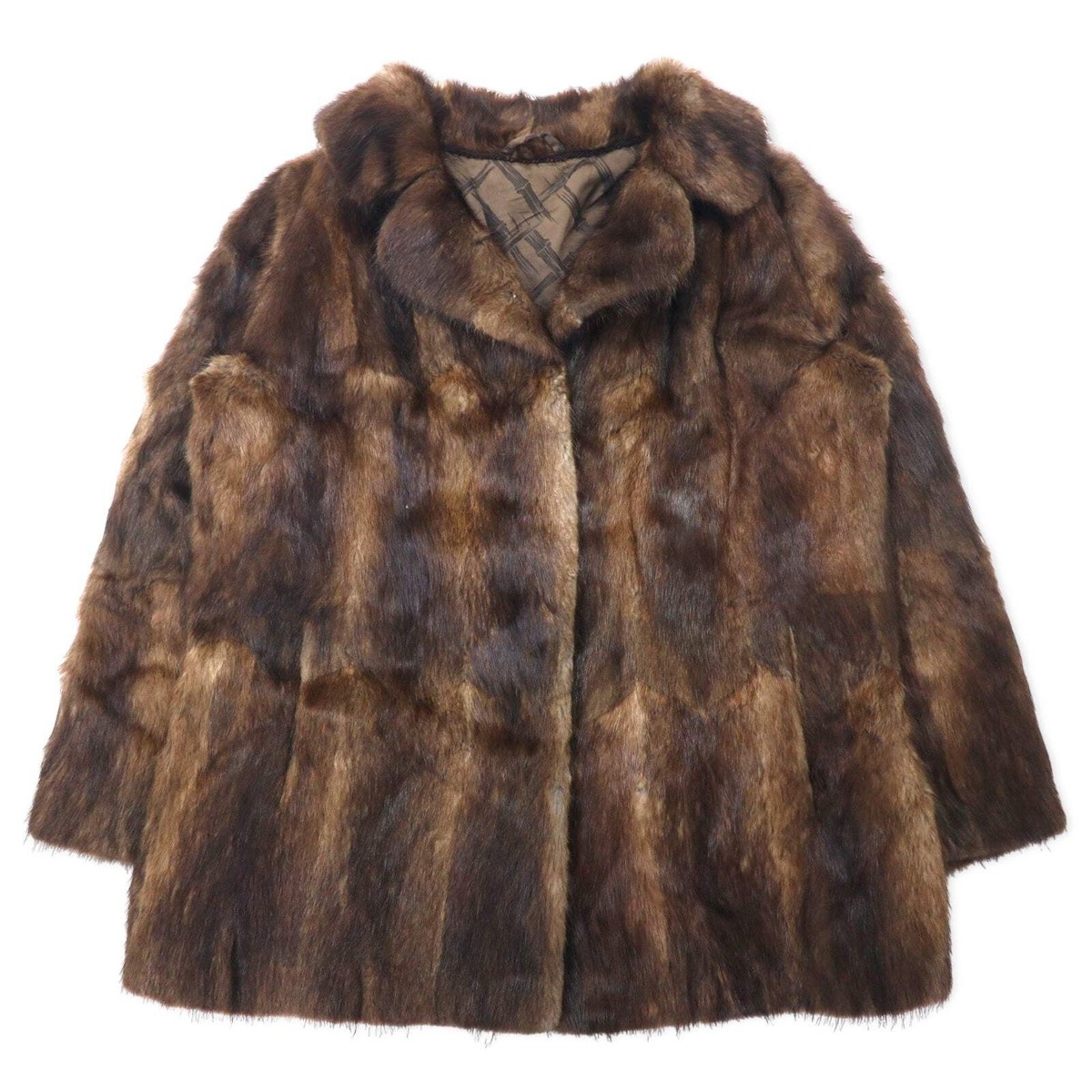 PELZHAUS FLAMM GESEKE Four Fur Four Free Brown Euroovintage | eBay