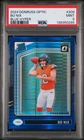 2024 PANINI DONRUSS OPTIC #209 BO NIX BLUE HYPER PSA 9