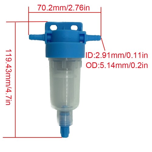 2X Separador de agua filtro combustible calentador aire diésel estacionamiento para Eberspacher Webasto - Imagen 2 de 36