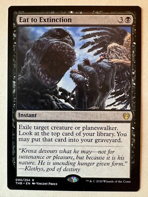 mtg eat the card Eat to Extinction Extended Foil main image 0